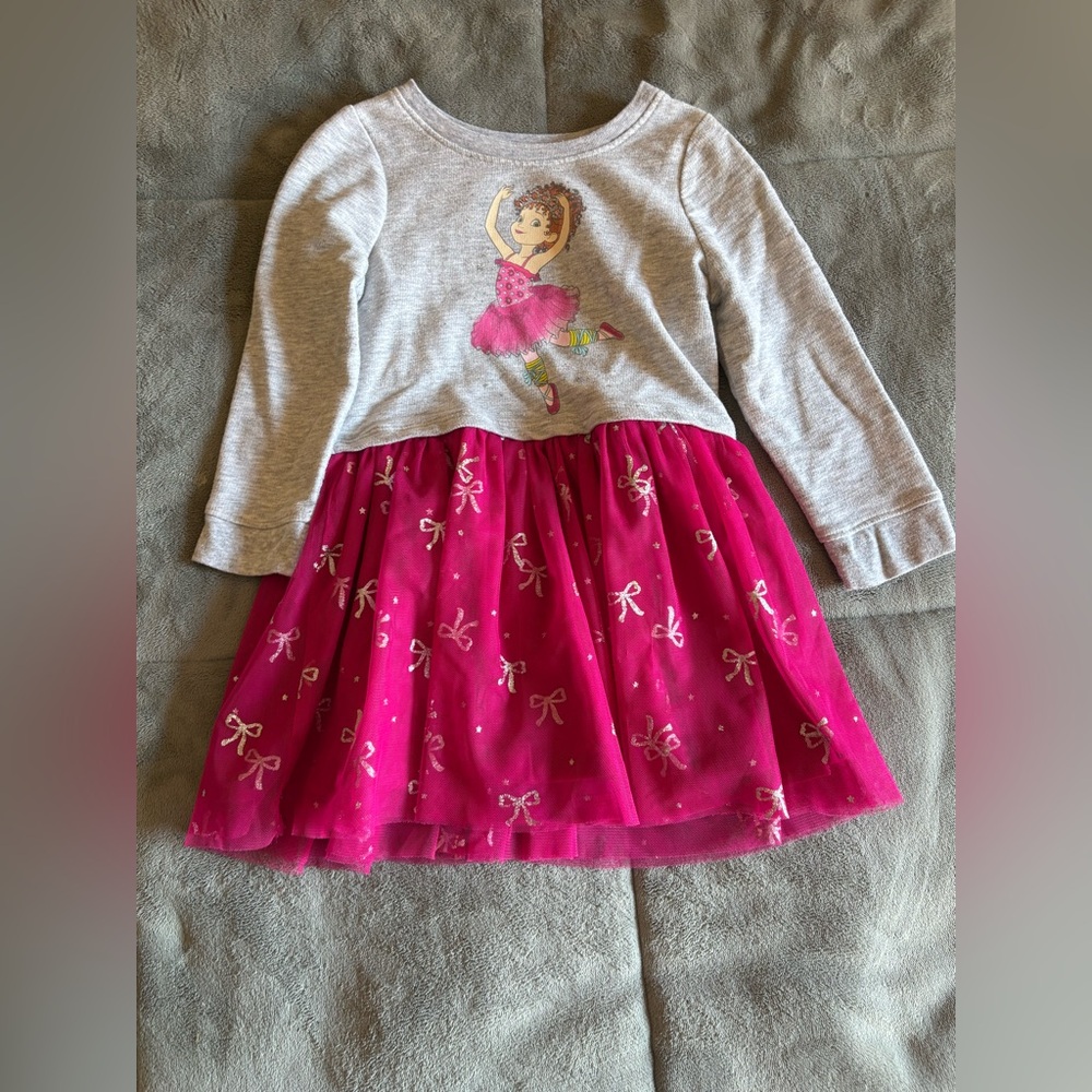 Fancy Nancy Adorable Tutu Sweater Dress